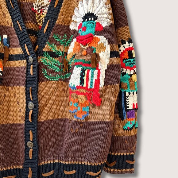 Vintage Traditional Trading Co Cardigan Sweater - Picture 2 of 5